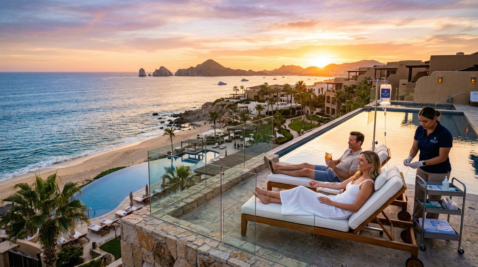 How to cure a hangover fast with an IV drip in Cabo San Lucas